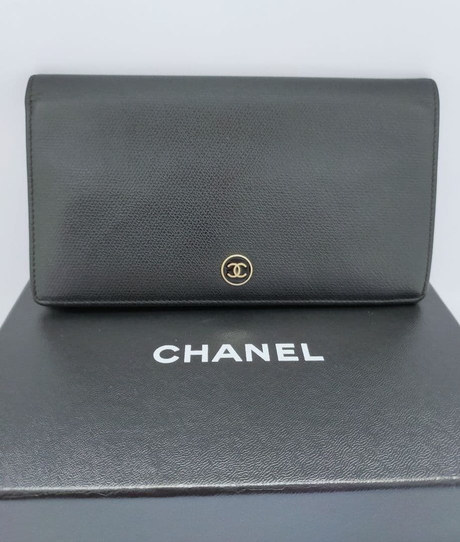 ⭐︎お値下げ中⭐︎ CHANELシャネル 二つ折り長財布 美品✨