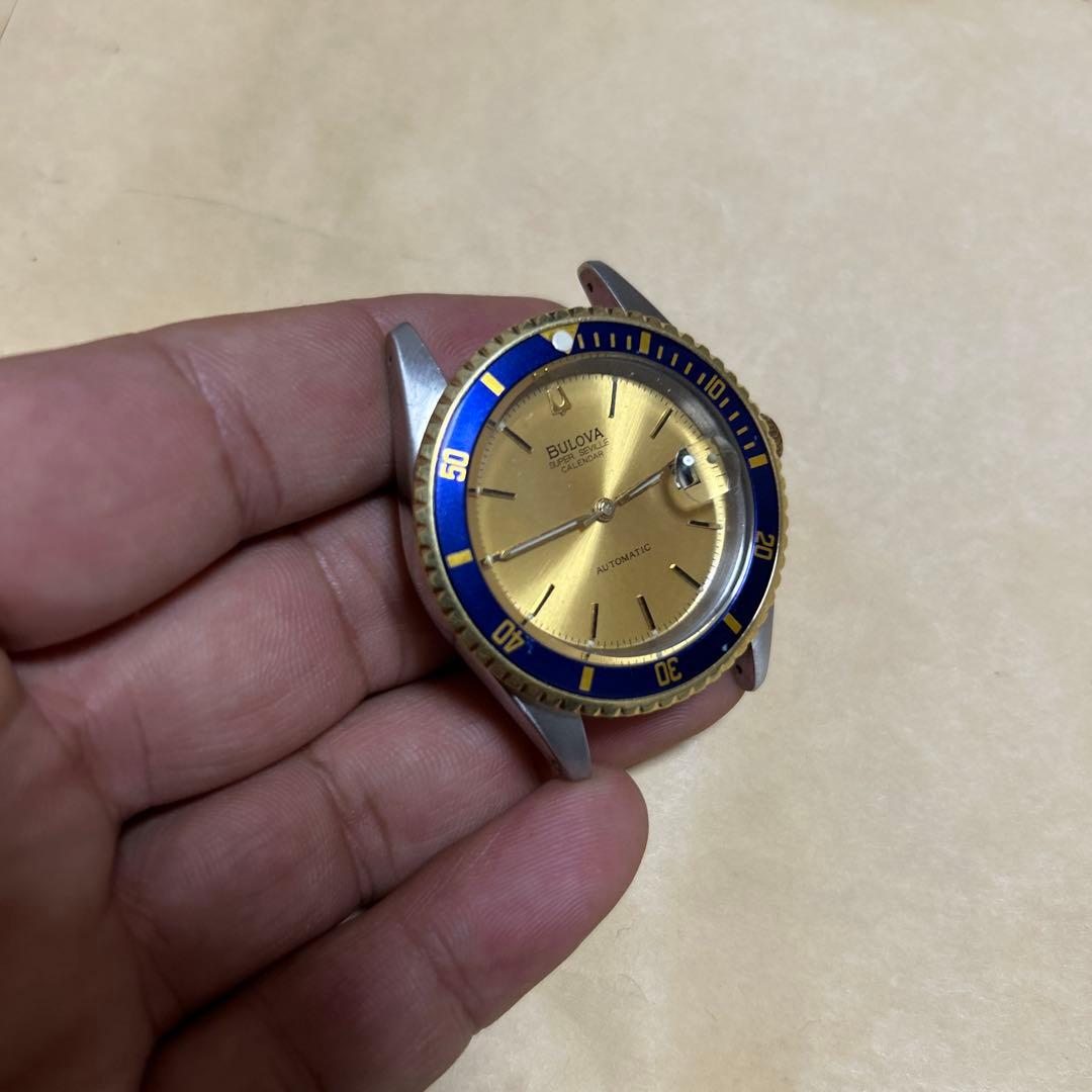 軽*沢様 中古メンズ ブローバ BULOVA ブランド 自動巻き腕時計