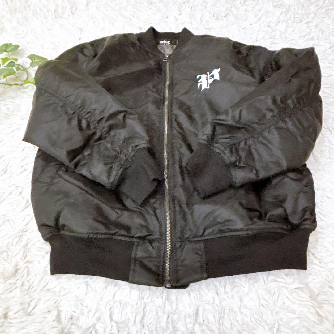 希少　PHATRNK ファットランク MA-1 ジャケット　ブラック　M