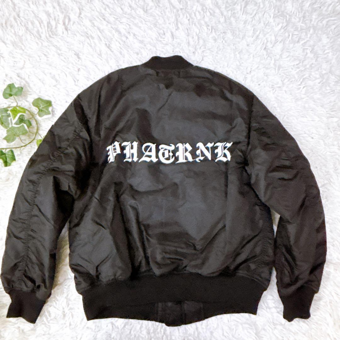 希少　PHATRNK ファットランク MA-1 ジャケット　ブラック　M
