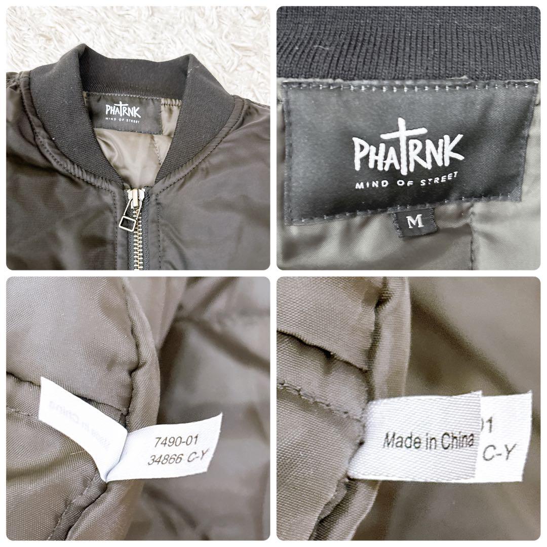 希少　PHATRNK ファットランク MA-1 ジャケット　ブラック　M