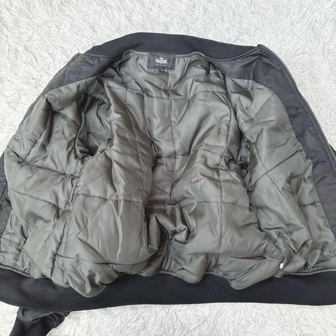 希少　PHATRNK ファットランク MA-1 ジャケット　ブラック　M