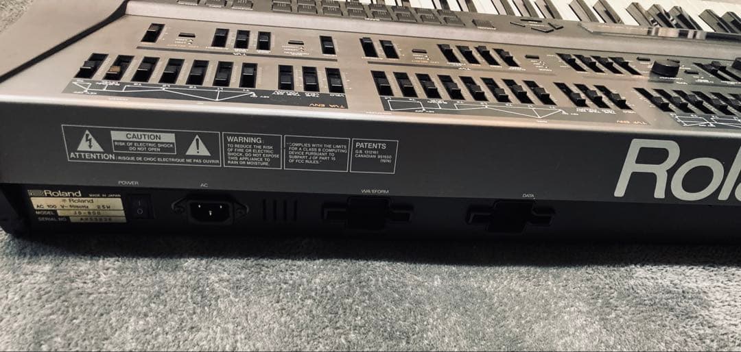 Roland シンセサイザー JD-800 メンテナンス品
