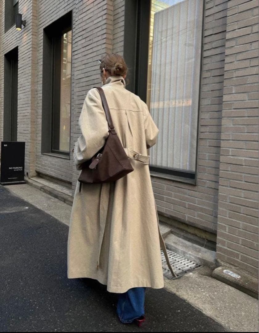 ウユ⭐︎新品♡Nalm. long trench coat♡