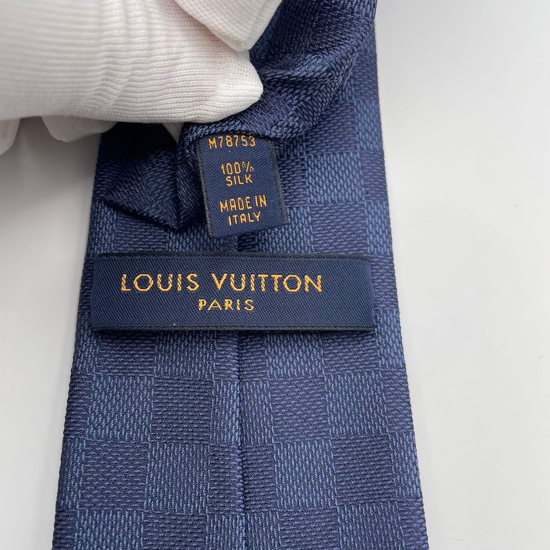 ✨未使用級✨LOUIS VUITTON ネクタイ 現行モデル ダミエクラシック