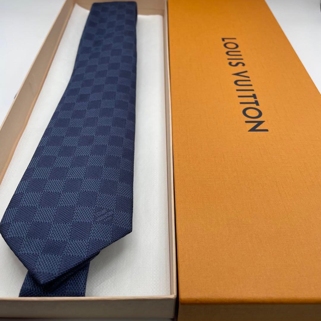 ✨未使用級✨LOUIS VUITTON ネクタイ 現行モデル ダミエクラシック
