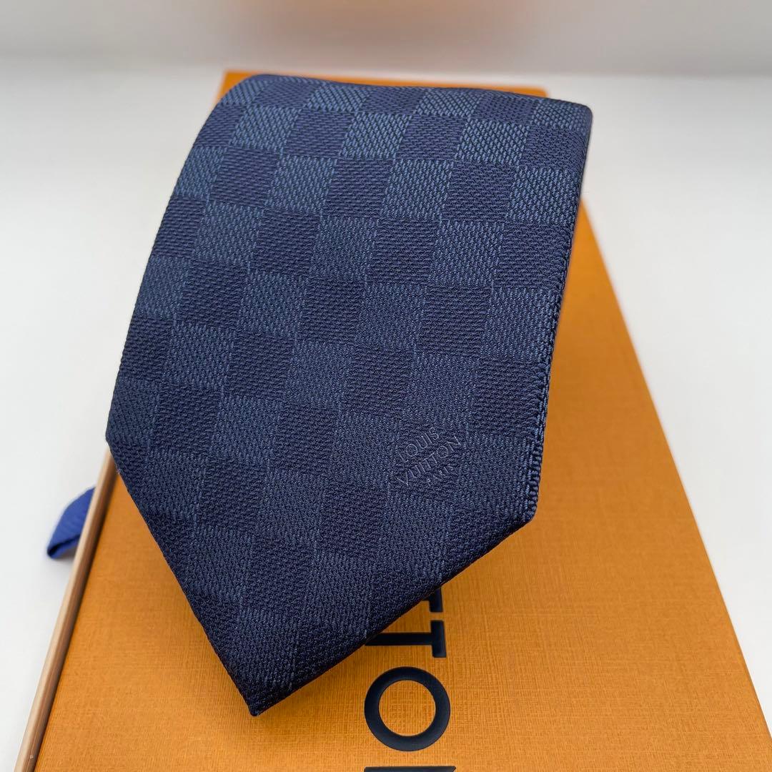 ✨未使用級✨LOUIS VUITTON ネクタイ 現行モデル ダミエクラシック
