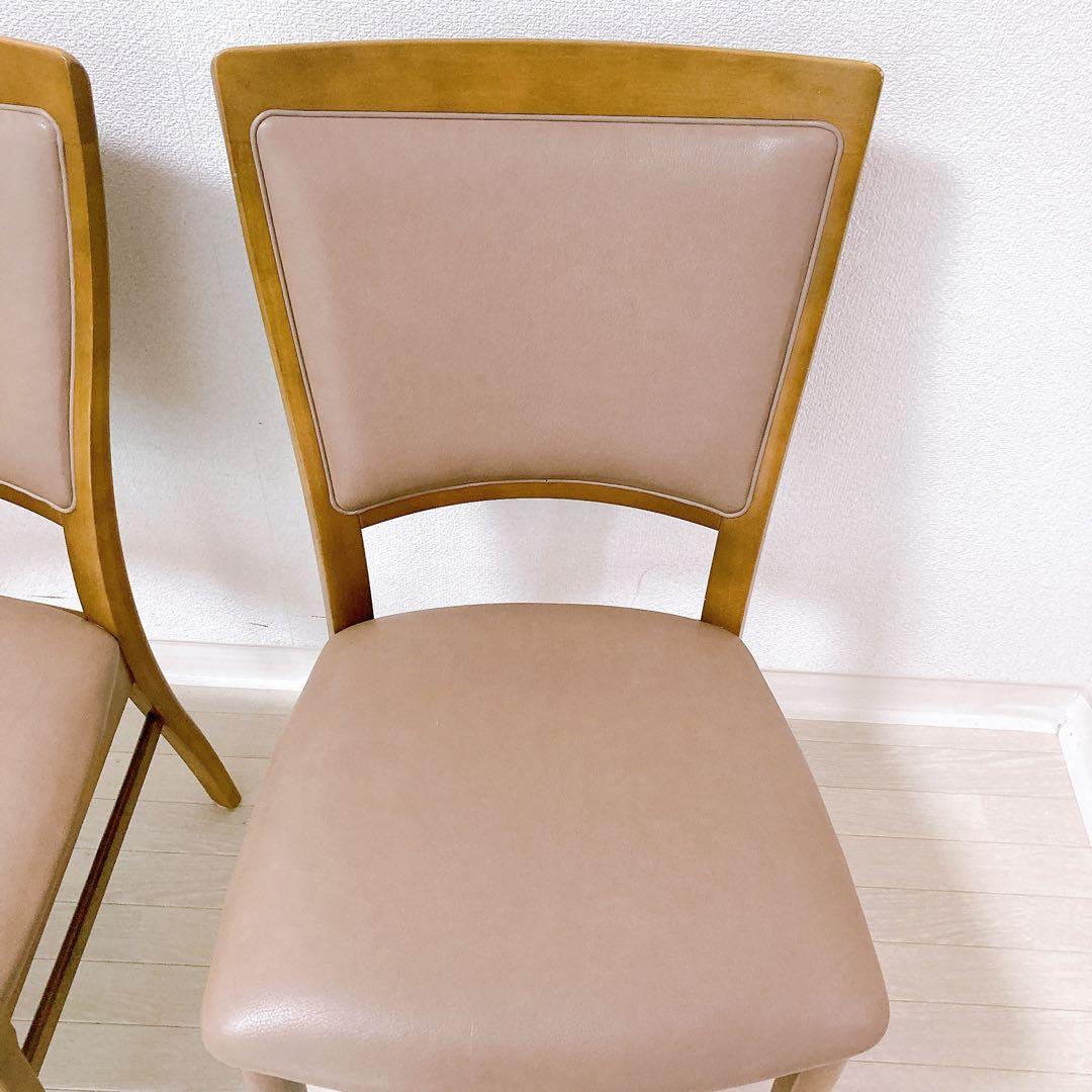 karimoku カリモク家具 ダイニングチェア 2脚セット オーク材 高級家具