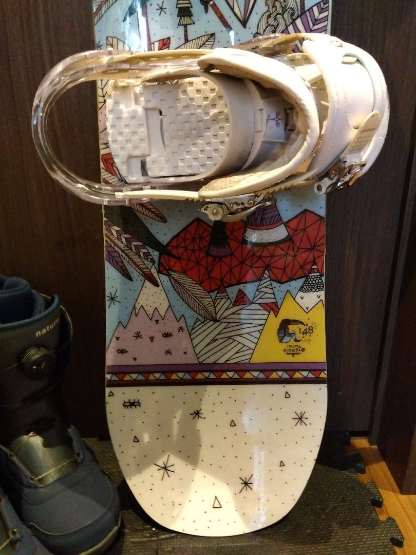 【3点セット 送料込み】NIKITA 148 レディース スノーボード セット！