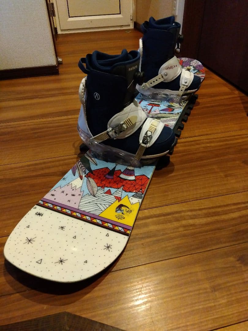 【3点セット 送料込み】NIKITA 148 レディース スノーボード セット！