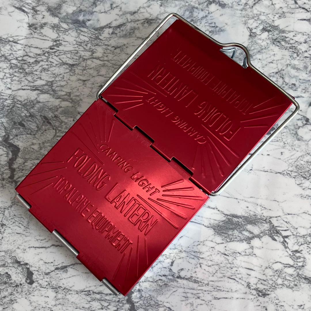 キャンドルランタン フォールディング屋根型 ヴィンテージ