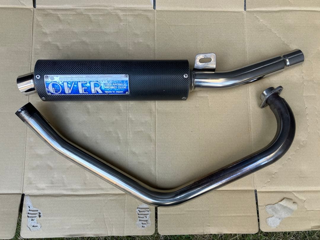 エイプ100 ＯＶＥＲマフラー