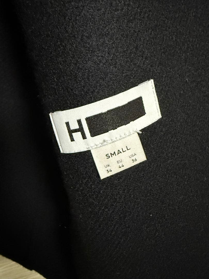 H BEAUTY&YOUTH ＜H＞ウールカシミヤ メルトンカバーオール