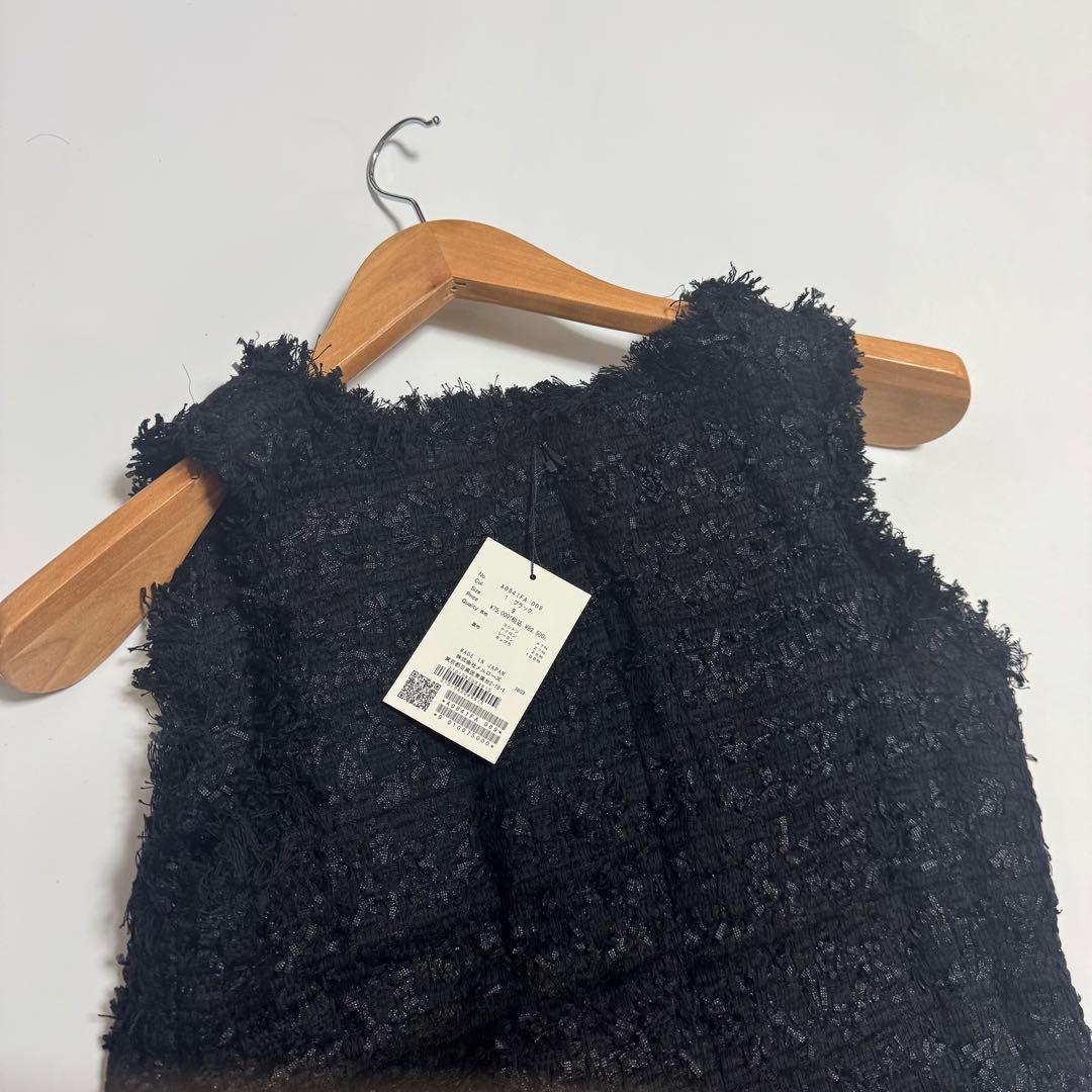 新品　THIRD MAGAZINEサードマガジン　ツイードワンピース　ジゼル掲載