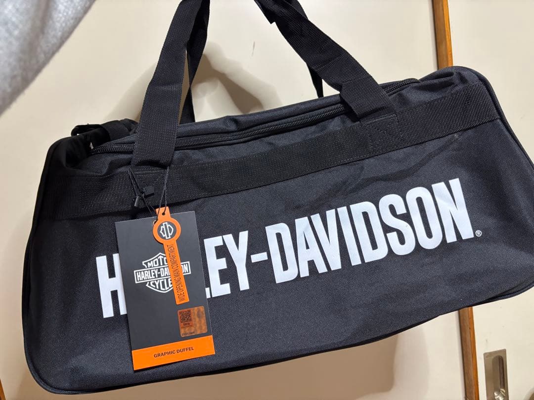 Harley-Davidson ダッフルバッグ 黒 新品未使用