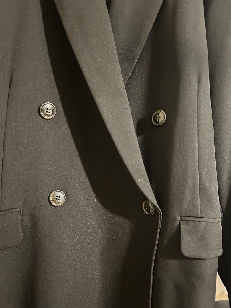 美品　カプリシューレマージュ　Ｗテーラージャケット　ブラック