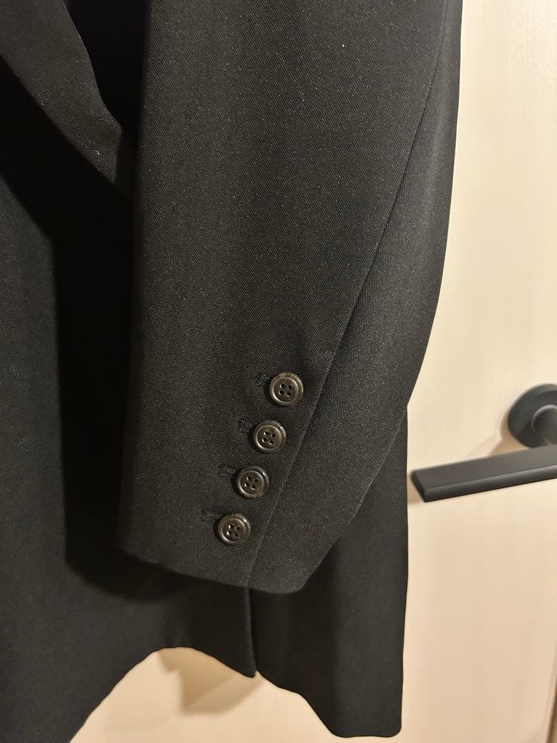 美品　カプリシューレマージュ　Ｗテーラージャケット　ブラック