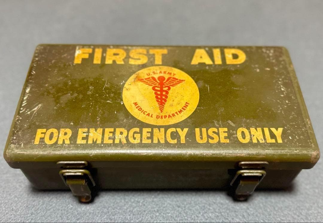 米軍 実物 ファーストエイドキットケース