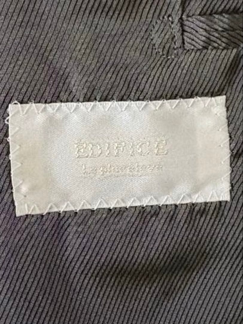 エディフィス EDIFICE グレー ビジネススーツ 46 Lサイズ