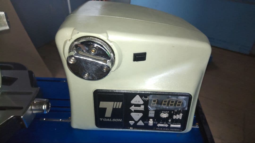 動作確認済【美品】トアルソン　テニス電動ガット張りマシン　ガット張り機スタンド付