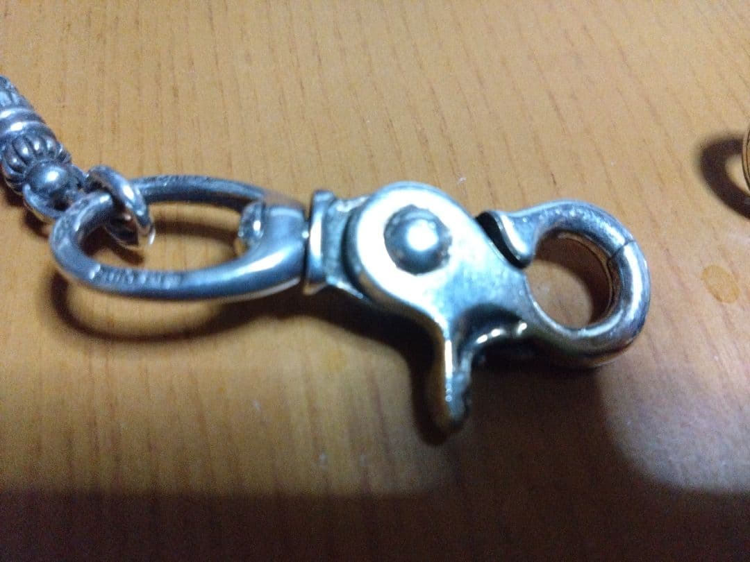 バレル＆クロスボールリンクウォレットチェーン