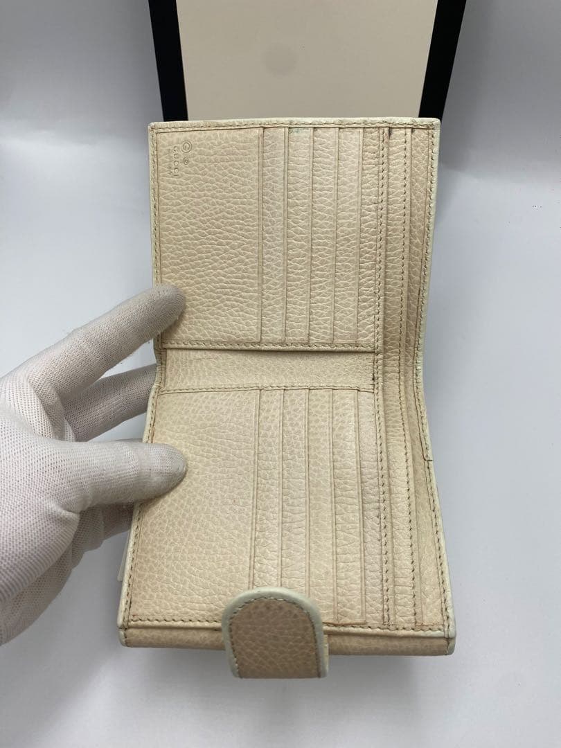 グッチ GUCCI 財布 インターロッキングG 2つ折り Wホック財布
