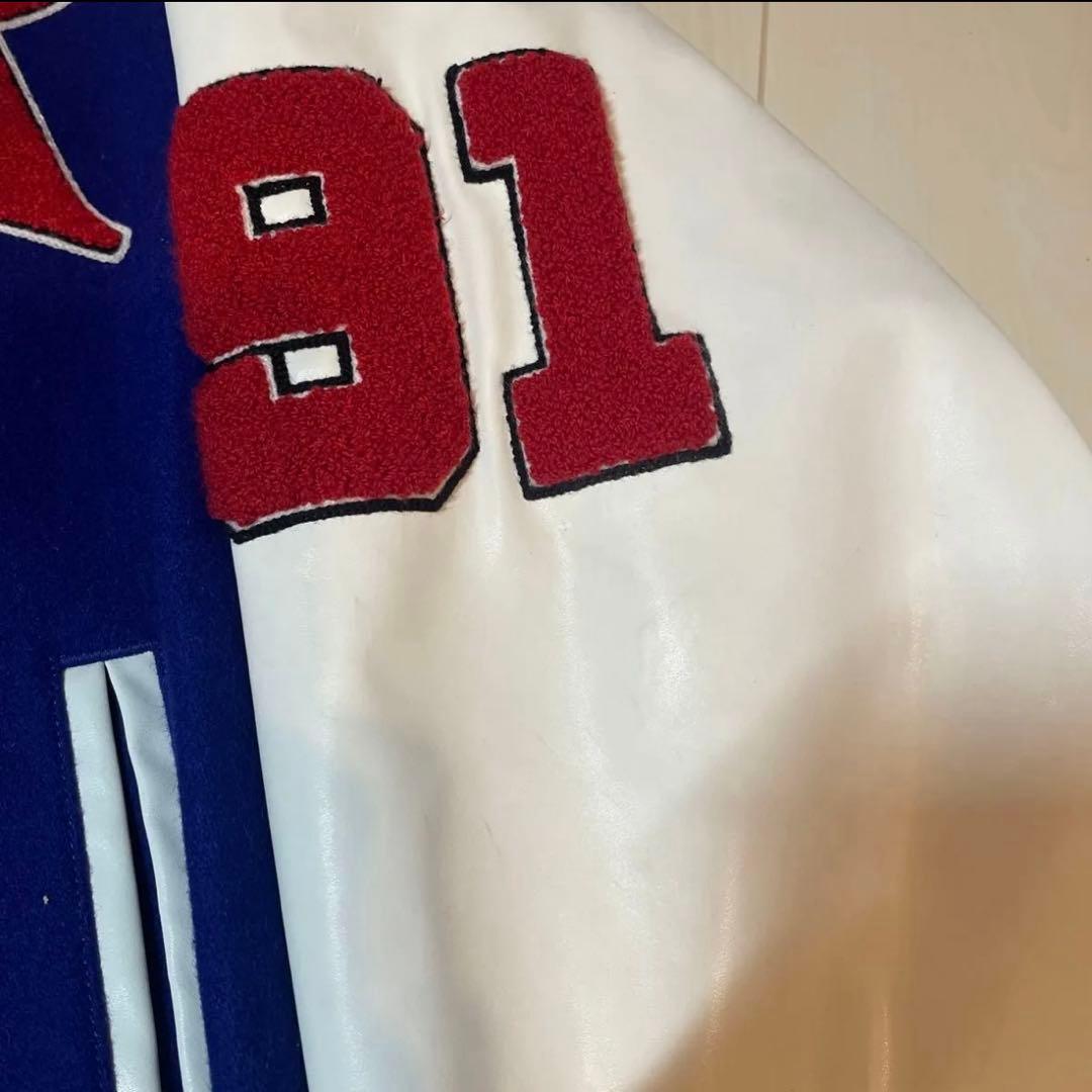 xlarge スタジャン エクストララージ og logo varsity