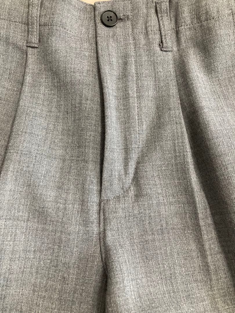 【美品】Spick and Span ハイブリッドダブルクロスワンタックパンツ