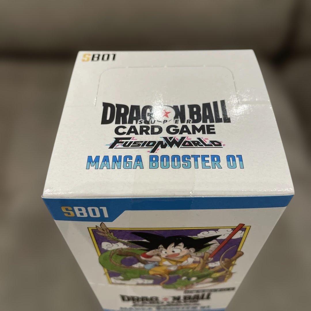 ドラゴンボールカードゲーム MANGA BOOSTER 01 未開封BOX