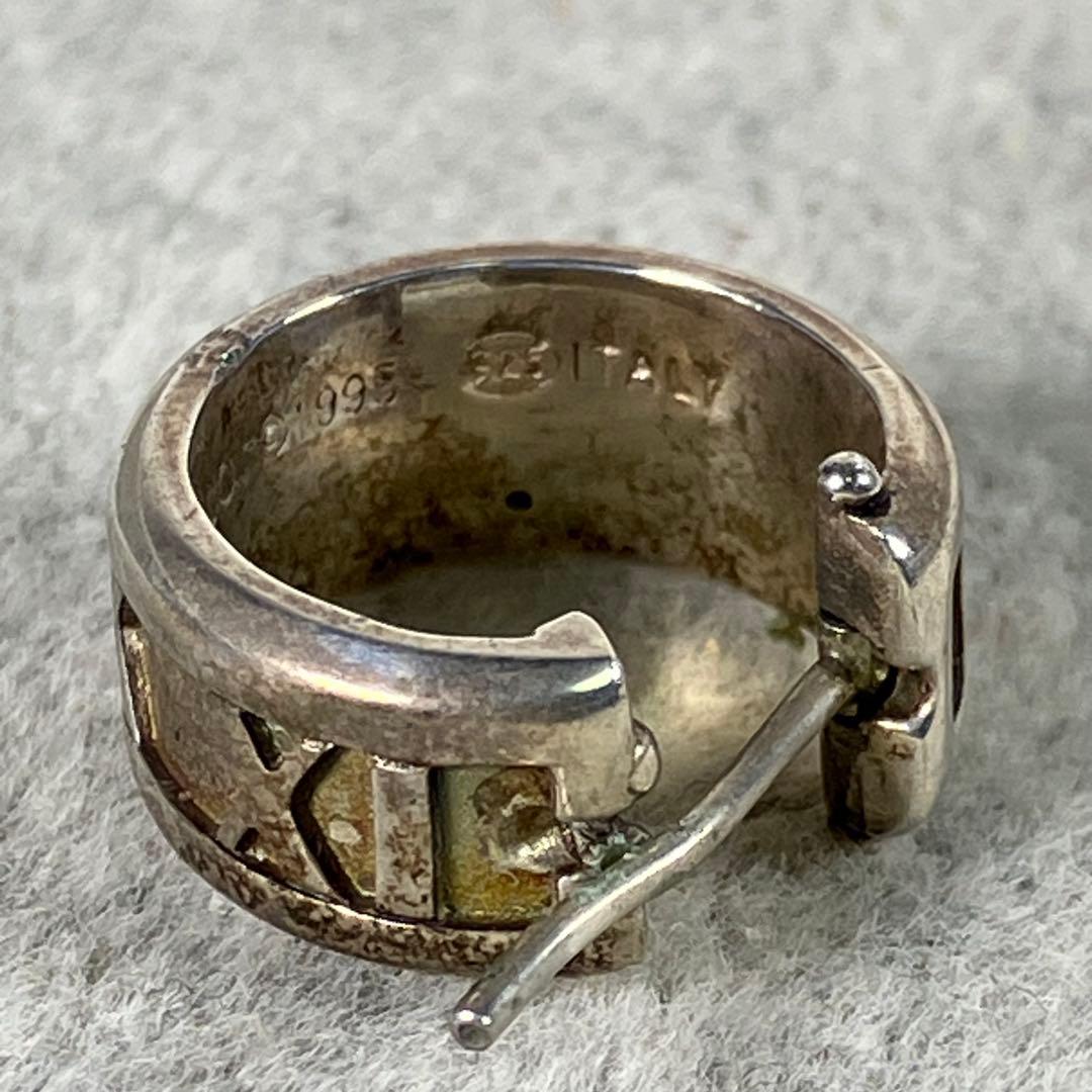 Tiffany アトラス フープピアス シルバー925