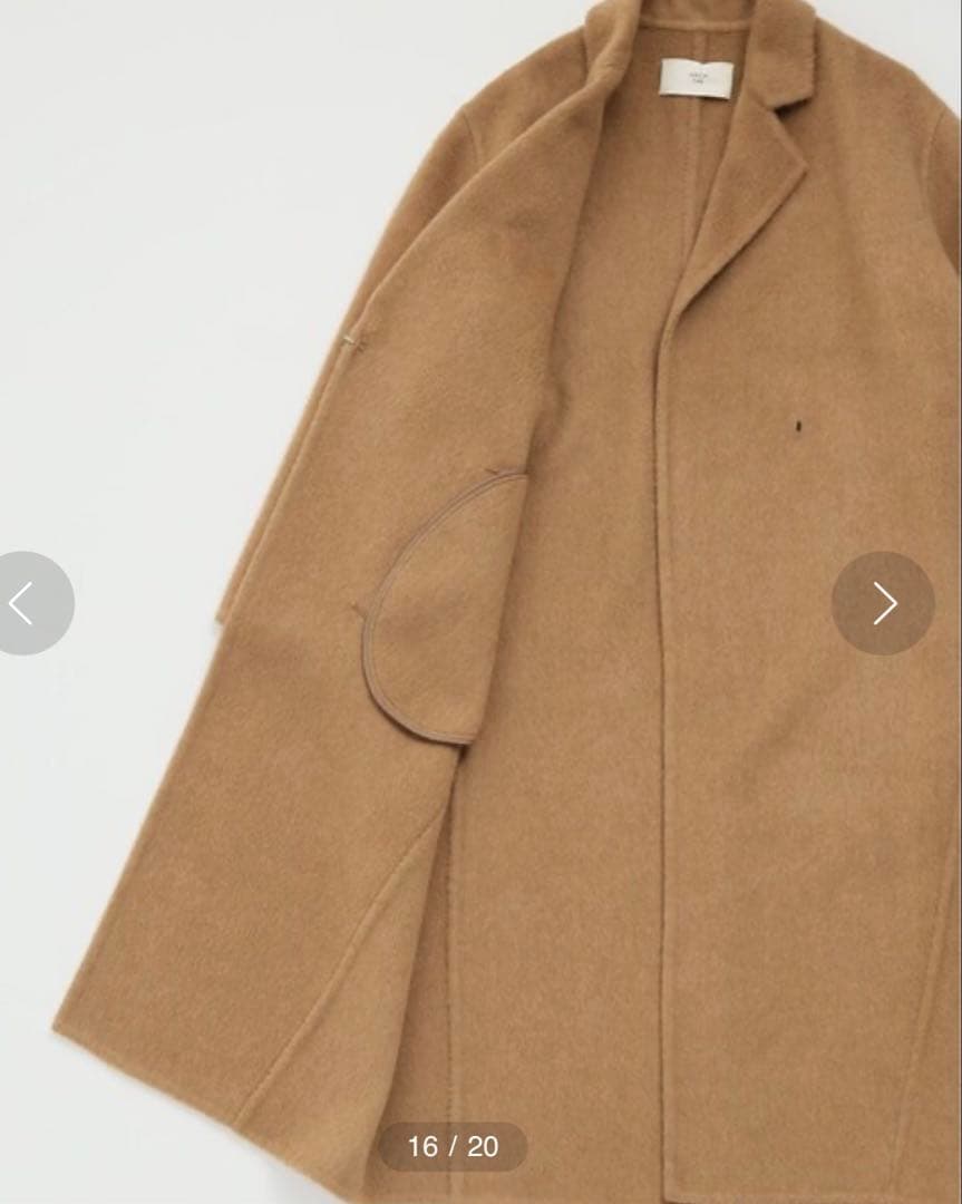 【アリアナ♡様限定】キャメル×ウールコート