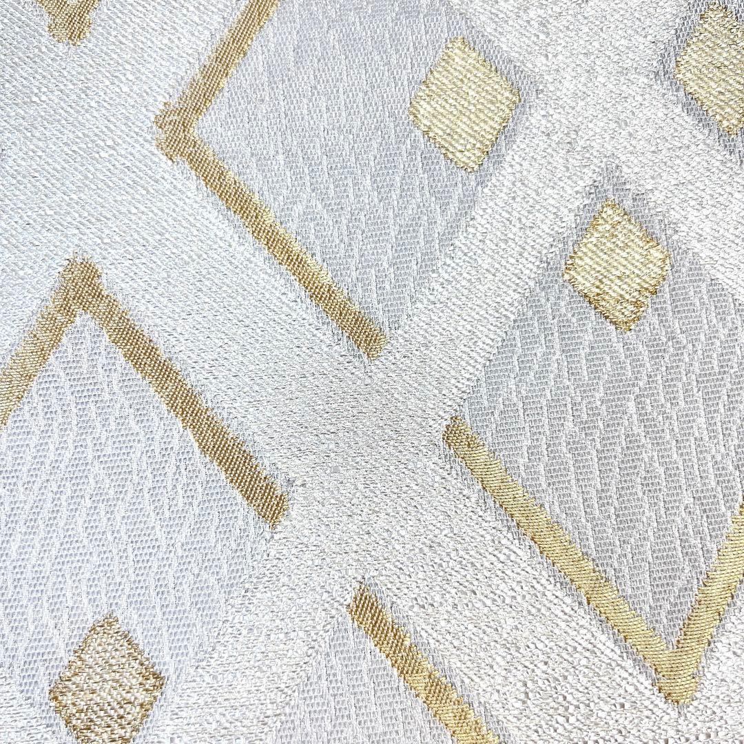 袋帯　菱　雲　金糸　縦菱　四つ目菱　着物　帯　018k