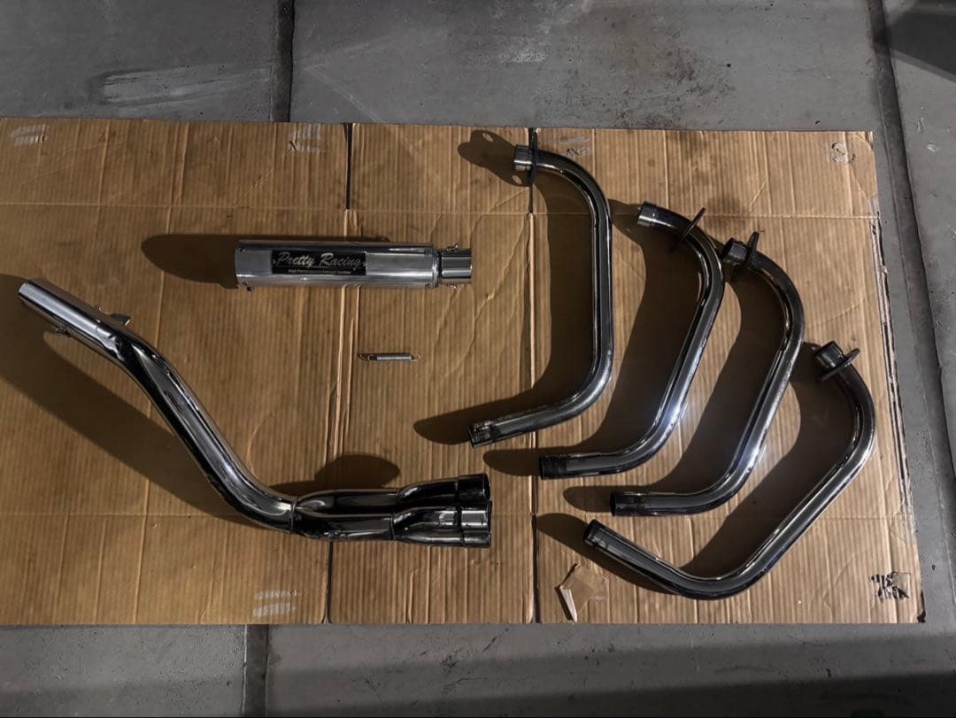 XJR400 4HM プリティーレーシング　　　流2 マフラー