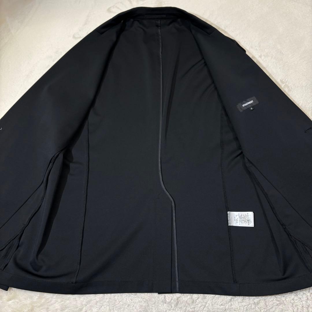 《極美品》ATTACHMENT アタッチメント ストレッチ ジャージージャケット