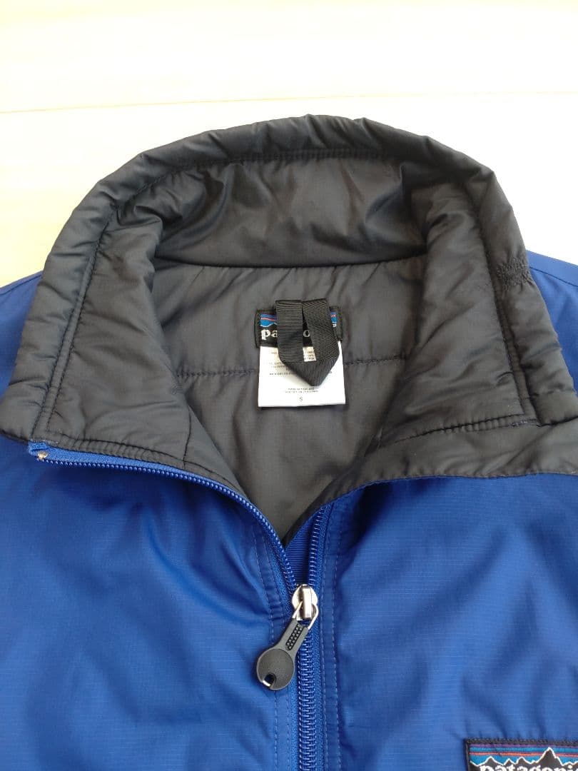 【美中古】パタゴニア　パフボール　ベスト　ブルー　メンズS