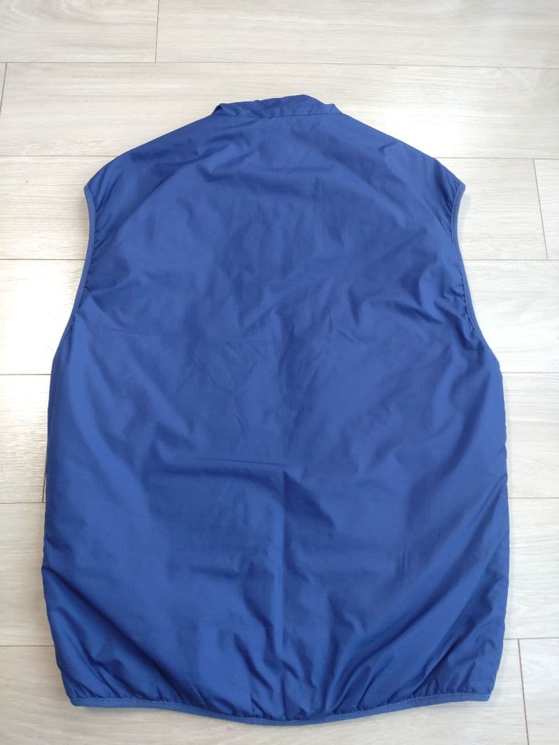【美中古】パタゴニア　パフボール　ベスト　ブルー　メンズS