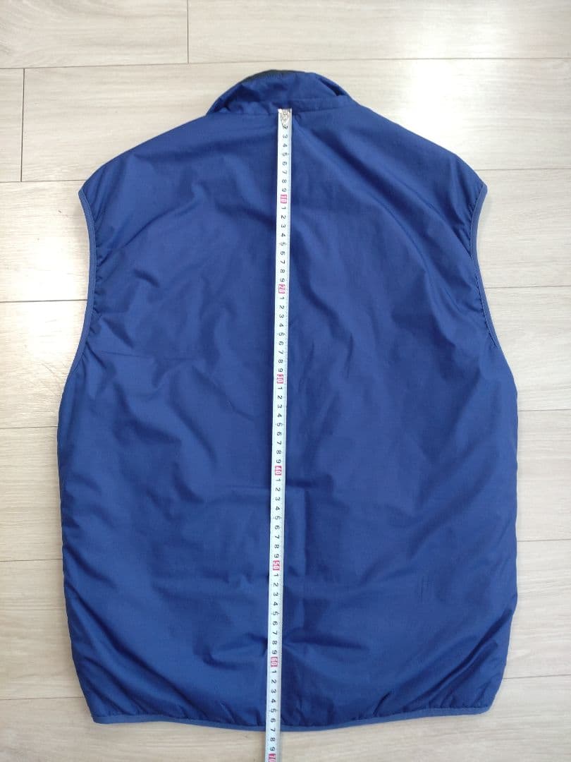 【美中古】パタゴニア　パフボール　ベスト　ブルー　メンズS