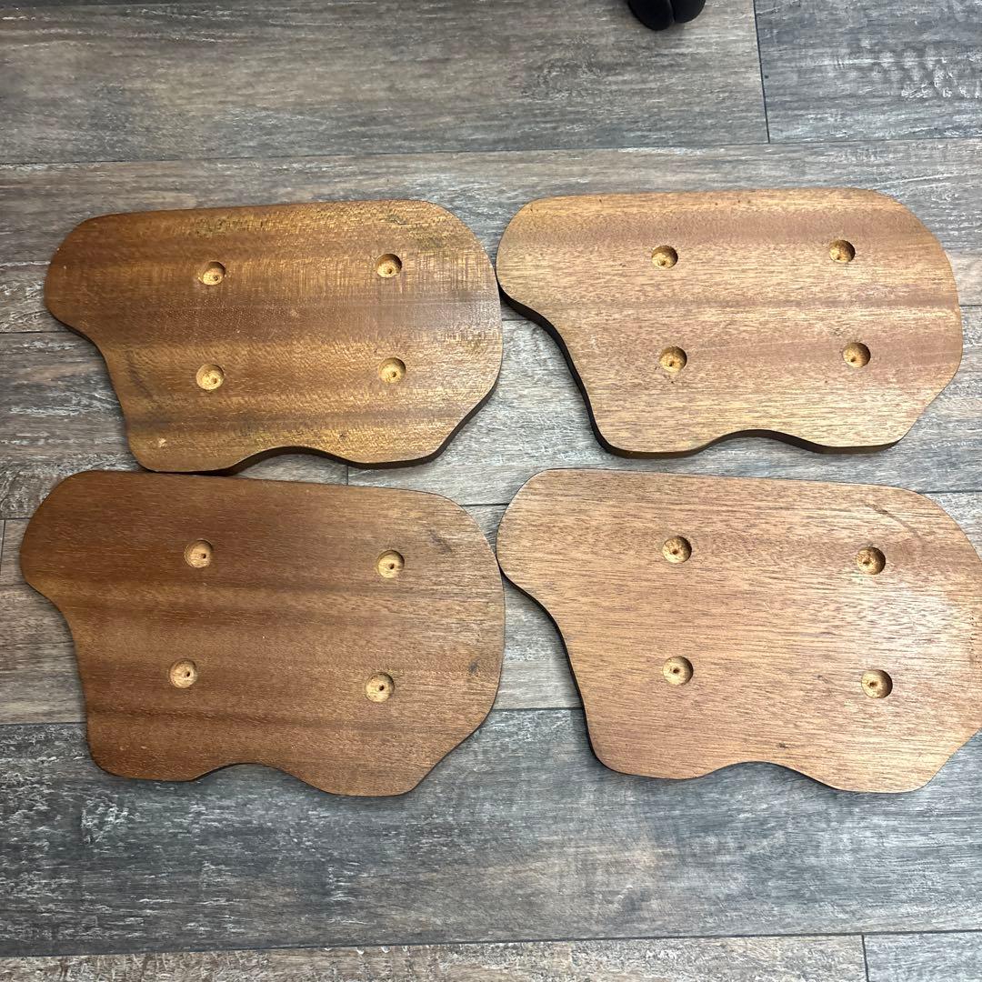 ステーキ皿　1人用鉄板　牛　4セット