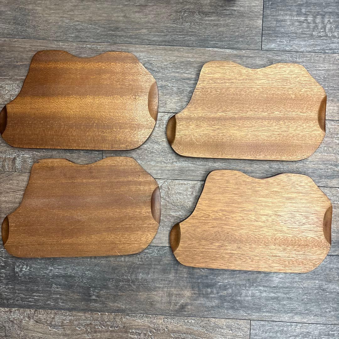 ステーキ皿　1人用鉄板　牛　4セット