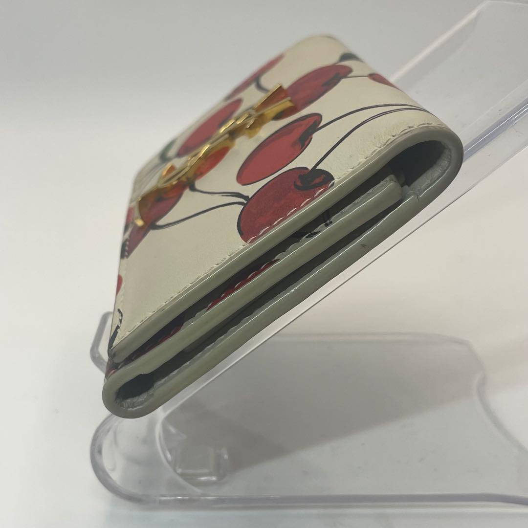 専用❗️Yves Saint Laurent✨サンローラン　チェリー柄　キーケース