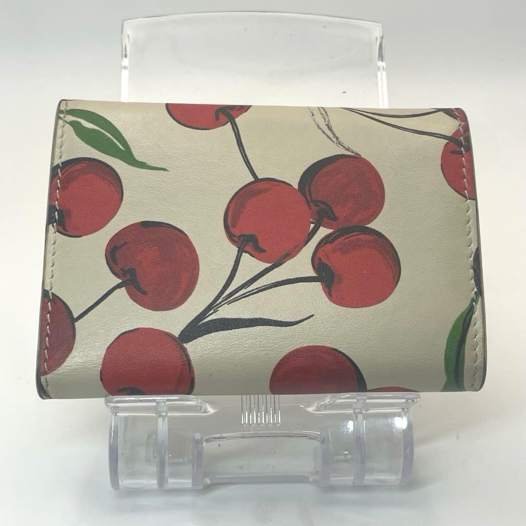 専用❗️Yves Saint Laurent✨サンローラン　チェリー柄　キーケース