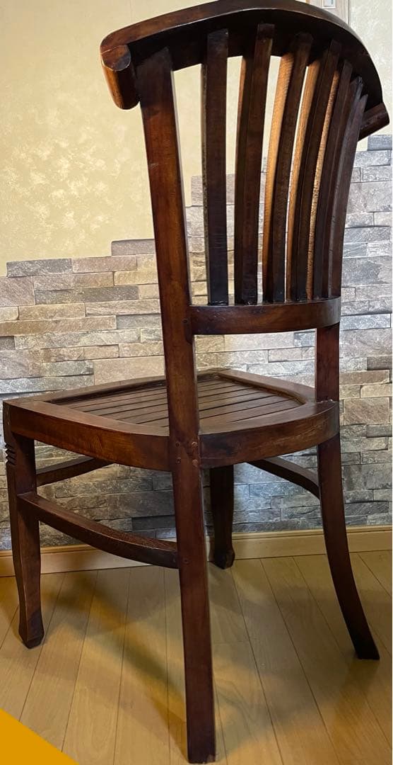 アンティークチェアー　ハンドメイド品　高級質感　インテリア　レトロ　アンティーク