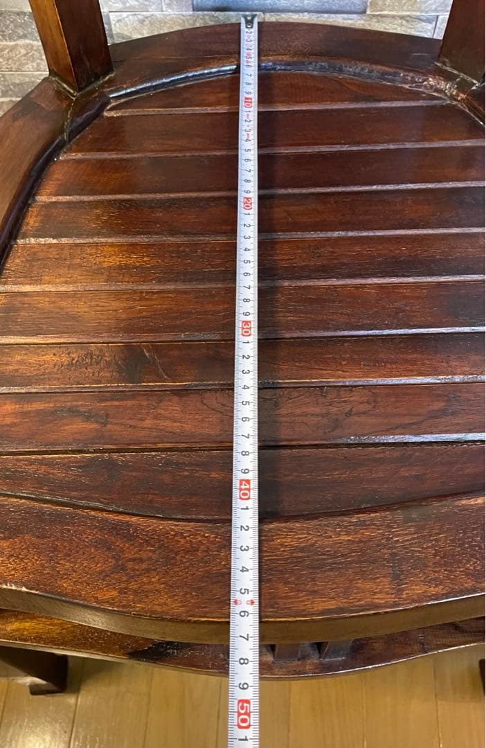 アンティークチェアー　ハンドメイド品　高級質感　インテリア　レトロ　アンティーク