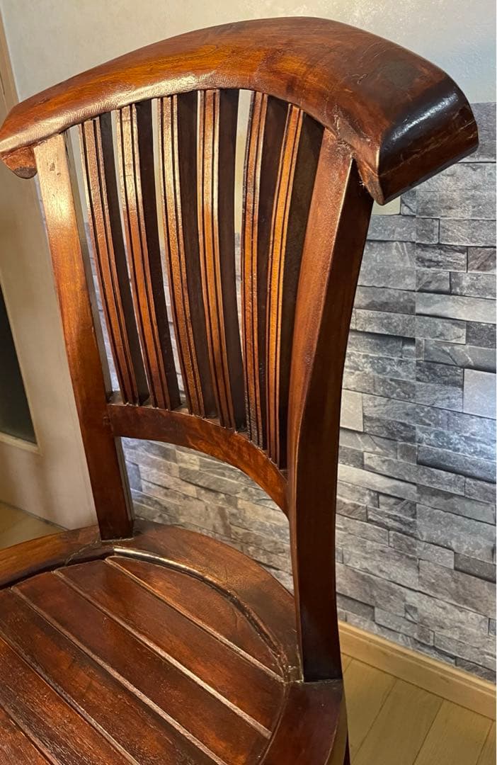 アンティークチェアー　ハンドメイド品　高級質感　インテリア　レトロ　アンティーク