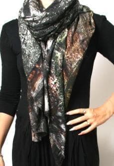 ファリエロ サルティ　Faliero Sarti　ストール　森林柄　その2