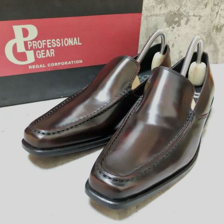 【極美品】REGAL リーガル コブラ ヴァンプ ローファー スリッポン25cm