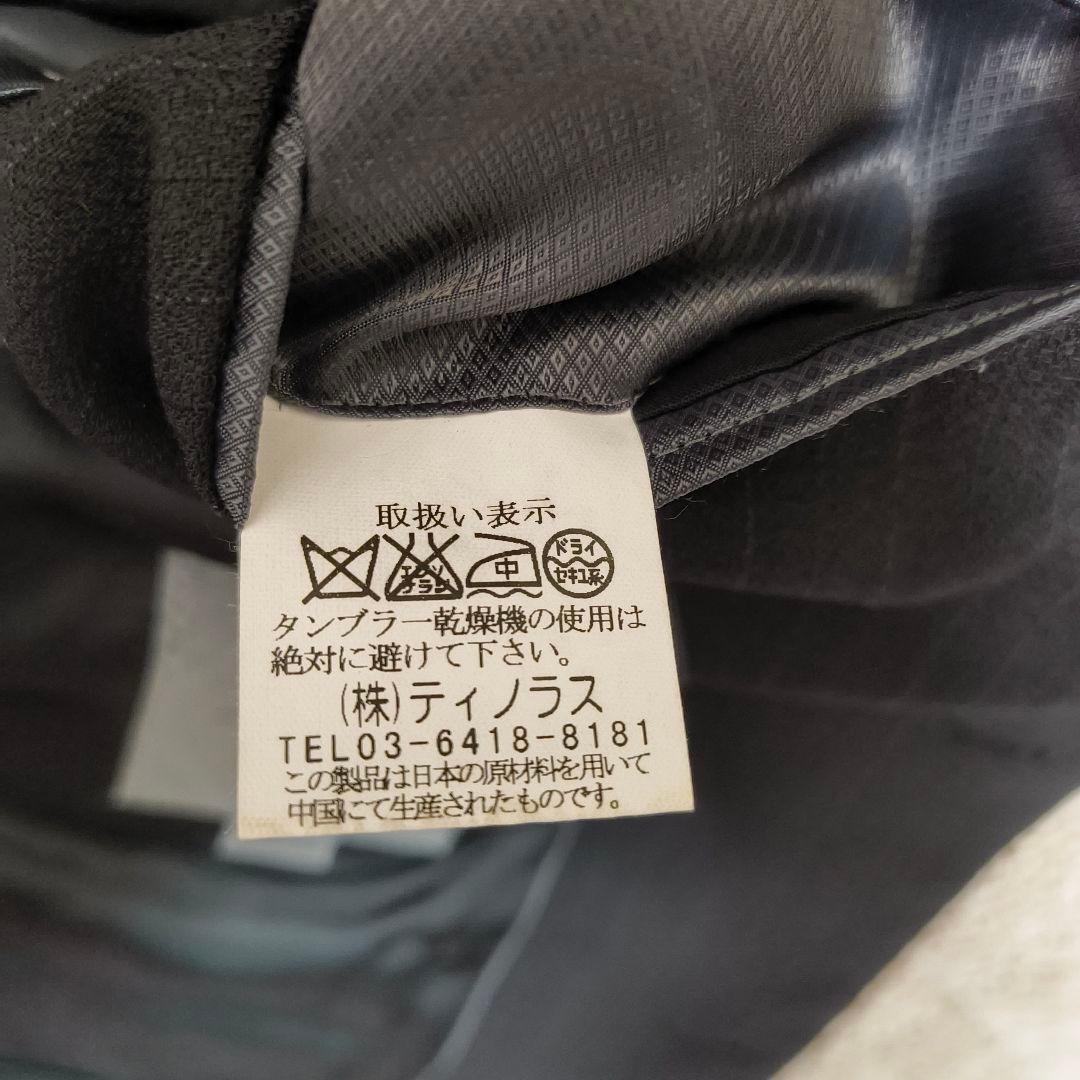 MEN'S TENORAS 3ピーススーツ グレー ストライプ サイズM