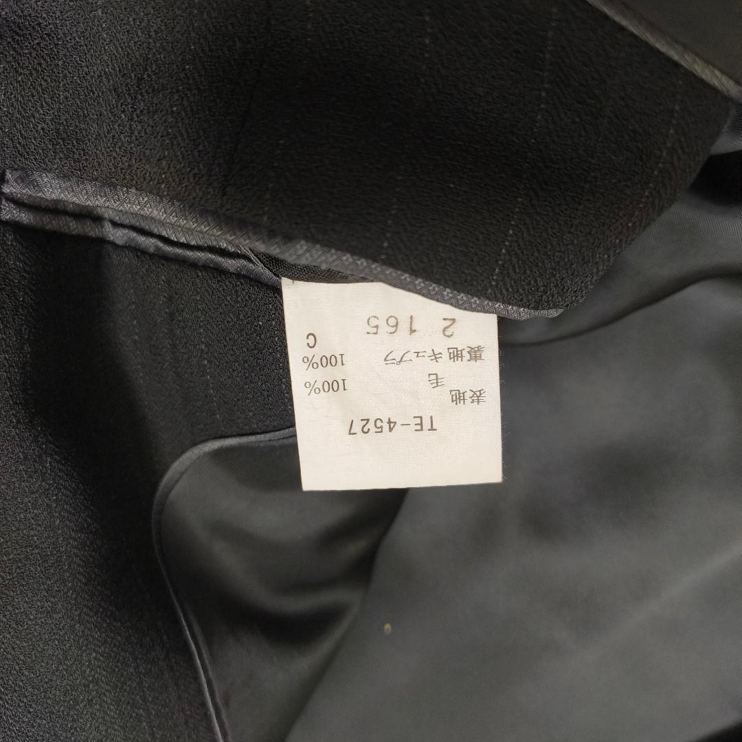 MEN'S TENORAS 3ピーススーツ グレー ストライプ サイズM