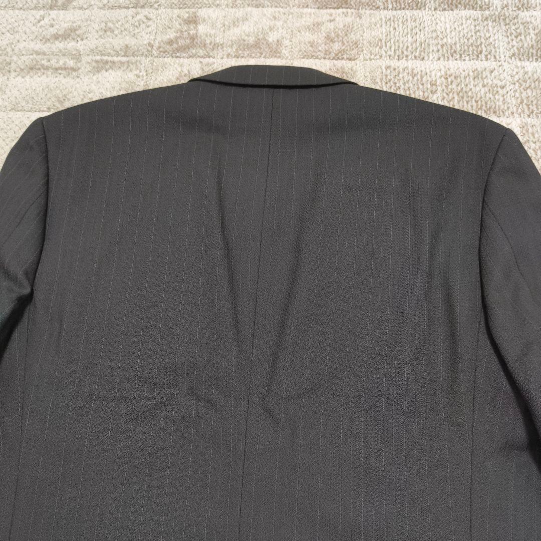 MEN'S TENORAS 3ピーススーツ グレー ストライプ サイズM