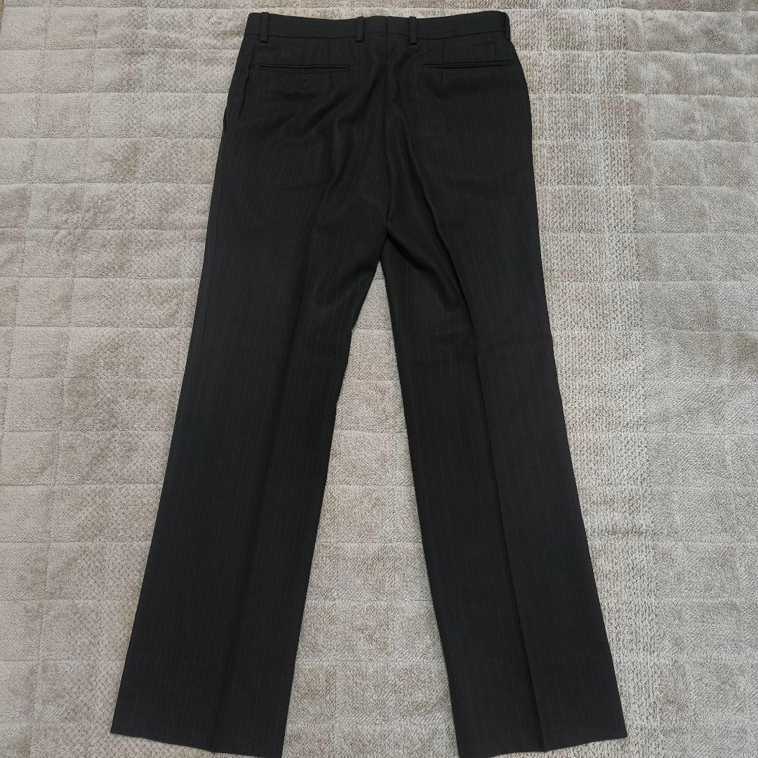 MEN'S TENORAS 3ピーススーツ グレー ストライプ サイズM